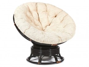 Кресло-качалка Papasan w 23/01 B с подушкой Antique brown, ткань Старт в Чебаркуле - chebarkul.магазин96.com | фото