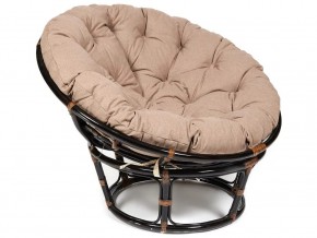 Кресло Papasan 23/01 W с подушкой Antique brown, экошерсть Коричневый в Чебаркуле - chebarkul.магазин96.com | фото