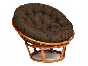 Кресло Papasan 23/01 W с подушкой Cognac, ткань Коричневый в Чебаркуле - chebarkul.магазин96.com | фото