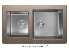 Мойка комбинированная Tolero twist TTS-840 Темно-бежевый 823 в Чебаркуле - chebarkul.магазин96.com | фото