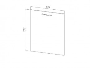 П 60 Комплект для посудомоечной машины 600 мм (цоколь + фасад) ЛДСП в Чебаркуле - chebarkul.магазин96.com | фото